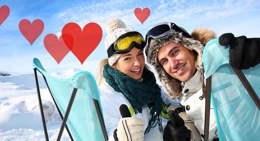 Saint Valentin ski dating