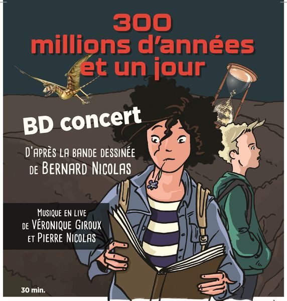Spectacle de promotion BD “300 millions d’années et 1 jour”